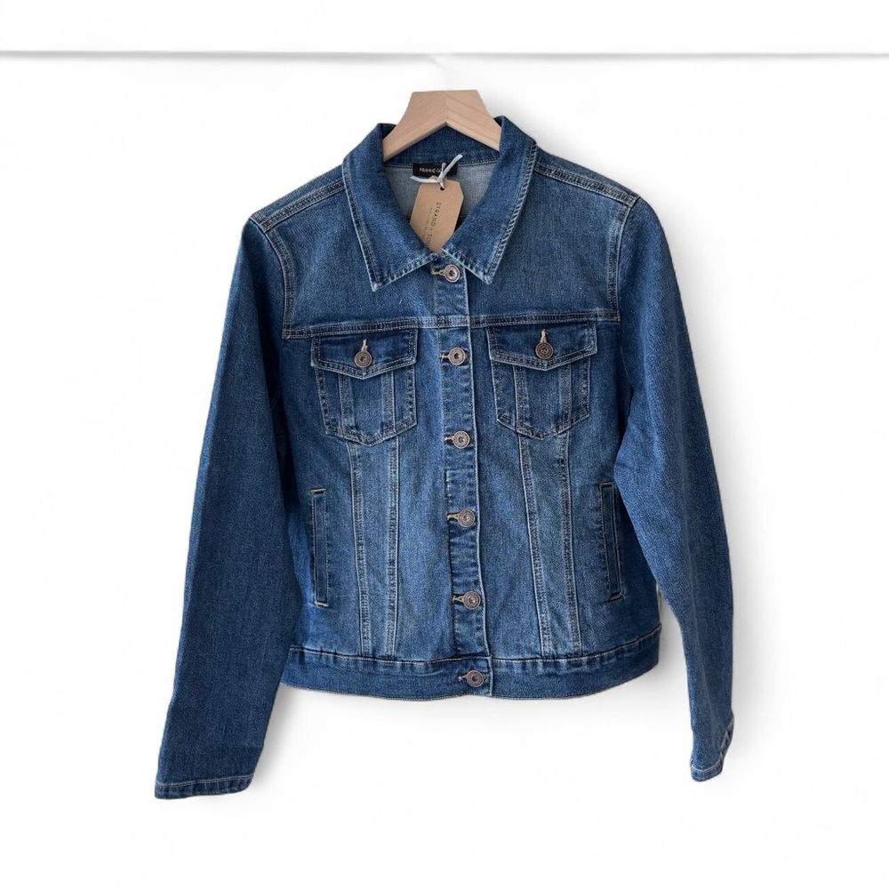 Franne Golde stretch denim jacket